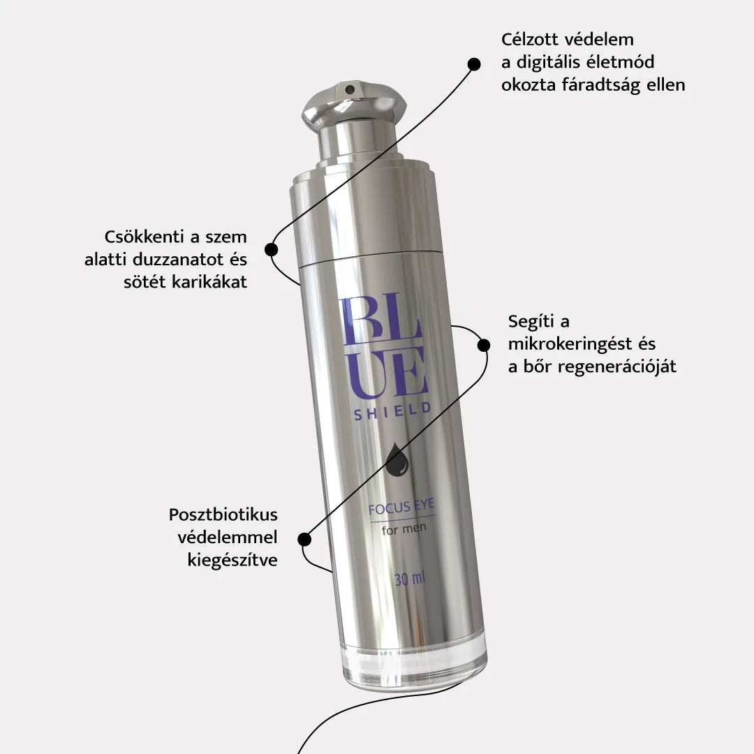 Focus Eye - Férfi Kék Fényt Szűrő Szemkörnyékápoló